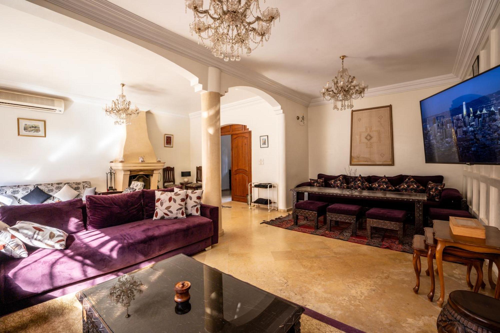 Villa Exclusive Sabah 10 Minutes Du Centre Avec Piscine Privee Marrakesh Exterior photo